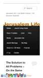 Mobile Screenshot of jerusalemlife.com